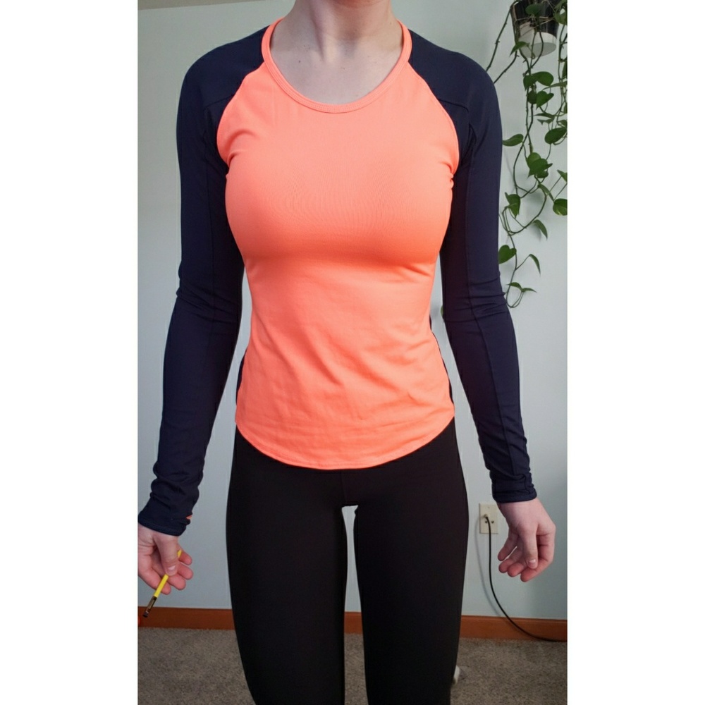 Athleta Long Sleeve Running Top